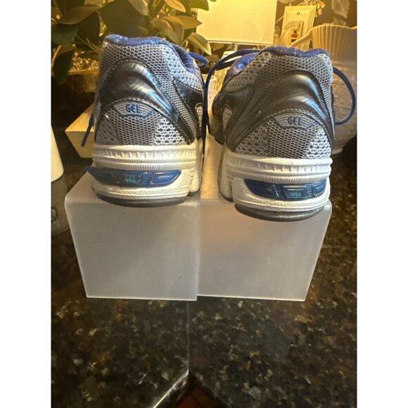 Asics Gel Blue & Gray Mesh Women's Running Shoes Size 8 - Picture 3 of 12
